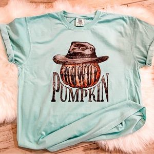 Howdy pumpkin sz L comfort color